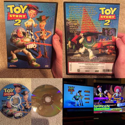 dvd toy story collection|toy story dvd menus.